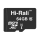 Купить Карта Памяти Hi-Rali MicroSDXC 64gb UHS-1 10 Class Черный