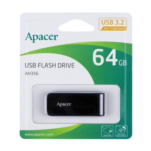 Купити USB флеш-накопичувач 3.2 Apacer AH356 64Gb