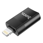 Купить Переходник Hoco UA17 iP Male to USB female USB2.0 adapter, 5