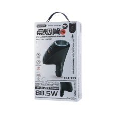 Купити Автомобільний Зарядний Пристрій Remax RCC339 88.5W PD+QC 2C+1A