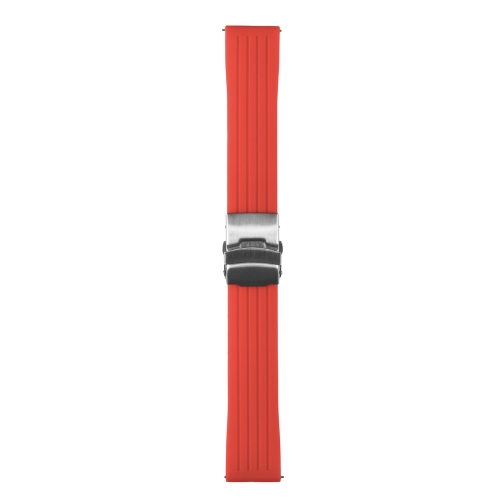 Купити Ремінець Универс 20 mm Silicone+Metal lock для Samsung/Amazfit/Huawei