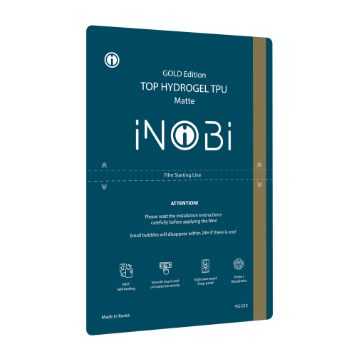Гідрогель плівка iNobi GOLD PG-012 Korean / 25 штук (матова) превью 2
