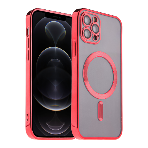 Чохол TPU Metallic Full Camera with Magsafe для iPhone 12 Pro Max превью 2