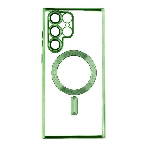 Купити Чохол TPU Metallic Full Camera with Magsafe для Samsung Galaxy S22 Ultra 5G (S908), 5