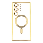 Купить Чехол TPU Metallic Full Camera with Magsafe для Samsung Galaxy S23 Ultra 5G (S918), 7