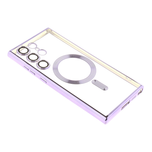 Купить Чехол TPU Metallic Full Camera with Magsafe для Samsung Galaxy S23 Ultra 5G (S918), 9