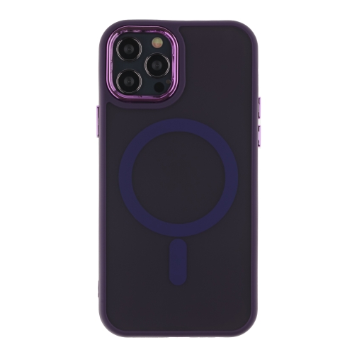 Купить Чехол TPU+PC Space Magnetic Color with Magsafe для iPhone 12 Pro Max, 16