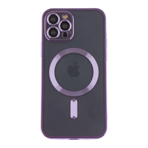 Купити Чохол TPU Metallic Full Camera with Magsafe для iPhone 12 Pro Max, 17