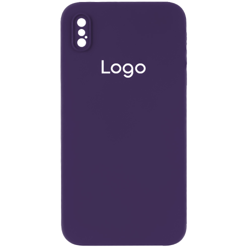Чохол Silicone Case Square Full Camera для iPhone X/Xs превью 18