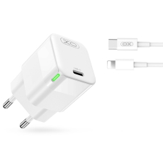 Купити Мережевий Зарядний Пристрій XO CE06 PD 30W GaN Type-C to Lightning Купити Мережевий Зарядний Пристрій XO CE06 PD 30W GaN Type-C to Lightning