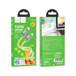 Купити Кабель USB Hoco U113 Solid Silicone 100W Type-C to Type-C, 2