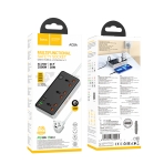Купити Мережевий Подовжувач Hoco AC8A 1USB-C / 3USB-A QC/PPS/PD30W / 3 Sockets 1.5m, 3