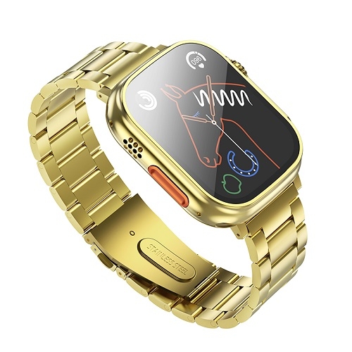 Купити Смарт Годинник Hoco Y12 Ultra Golden, 6