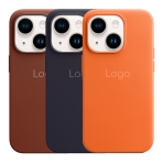 Купить Чехол Leather Case with MagSafe для iPhone 15 Plus