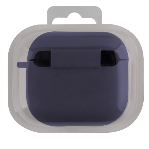 Футляр Silicone Case with microfibra для Airpods 3 превью 5