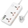 Купити Мережевий Подовжувач Hoco AC8A 1USB-C / 3USB-A QC/PPS/PD30W / 3 Sockets 1.5m Білий