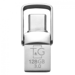 Купити USB OTG флеш-накопичувач -Type C 128GB T&G металева серія 104, 2