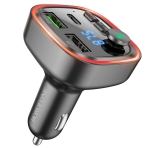 Купити FM-трансмітер Borofone BC48 Broad QC3.0 car BT FM transmitter, 3