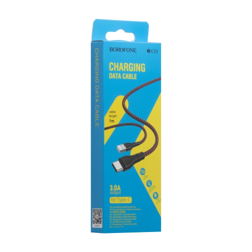 Купити Кабель USB Borofone BX39 Beneficial Type-C М'ята упаковка, 2