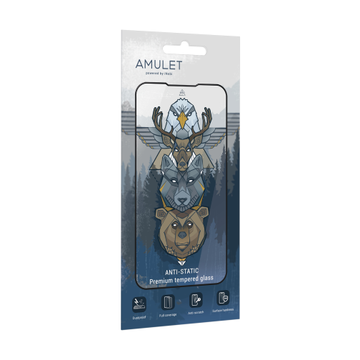 Захисне скло AMULET 2.5D HD Antistatic for Samsung S21 FE 5G