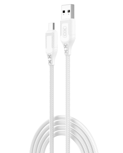 Кабель USB XO NB235 Zebra series Braided 2.4A Micro превью 2