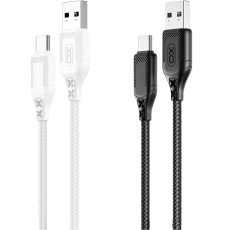 Купить USB XO NB235 Zebra series Braided 2.4A Type C Купить USB XO NB235 Zebra series Braided 2.4A Type C