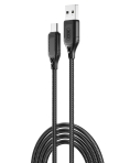 Купити Кабель USB XO NB235 Zebra series Braided 2.4A Type C, 3