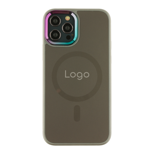 Чохол AG-Glass Chrome Camera with Magsafe для iPhone 12 Pro Max превью 4