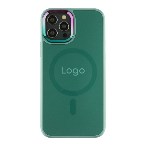 Купити Чохол AG-Glass Chrome Camera with Magsafe для iPhone 12 Pro Max, 7