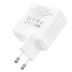 Купить Сетевое Зарядное Устройство Hoco C115A Header PD65W/QC (2C1A) GAN, 6