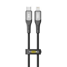Купити Кабель USB YOKI SOLID YK-SO15 Type-C to Lightning 30W 0.25m Купити Кабель USB YOKI SOLID YK-SO15 Type-C to Lightning 30W 0.25m