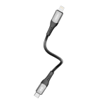 Купити Кабель USB YOKI SOLID YK-SO15 Type-C to Lightning 30W 0.25m, 3
