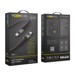Купить USB YOKI CYBER YK-CY23 Type-C to Type-C 60W 1.2m, 2