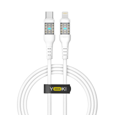 Купить USB YOKI CYBER YK-CY23 Type-C to Lightning 30W 1.2m Купить USB YOKI CYBER YK-CY23 Type-C to Lightning 30W 1.2m