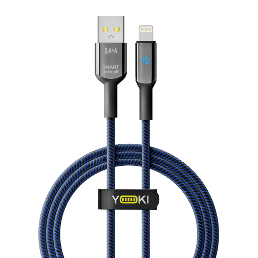 Кабель USB YOKI SMART YK-SM31 Lightning 2.4A 1.2m