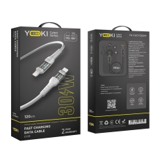 Купить USB YOKI CYBER YK-CY23 Type-C to Lightning 30W 1.2m Купить USB YOKI CYBER YK-CY23 Type-C to Lightning 30W 1.2m