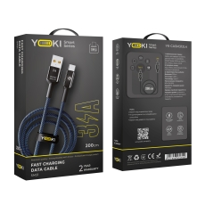 Купить USB YOKI SMART YK-SM31 Type-C 3A 2m Купить USB YOKI SMART YK-SM31 Type-C 3A 2m