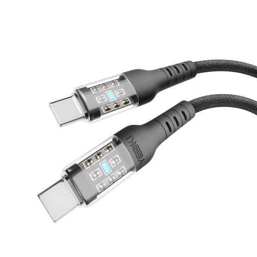 Купить USB YOKI CYBER YK-CY23 Type-C to Type-C 60W 1.2m, 7