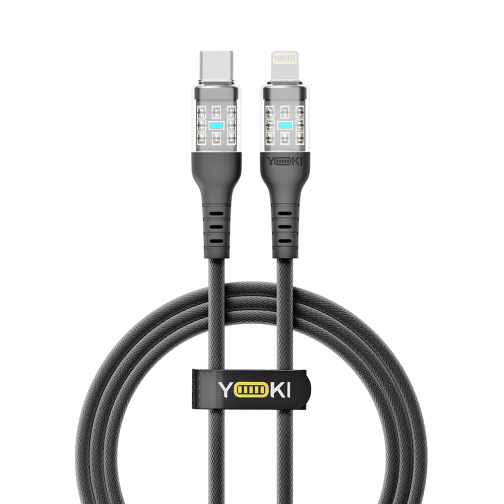 Купить USB YOKI CYBER YK-CY23 Type-C to Lightning 30W 1.2m, 4