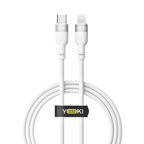 Купить USB YOKI SILICONE YK-SI50 Type-C to Lightning 30W 1.2m