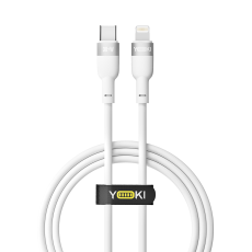Купить USB YOKI SILICONE YK-SI50 Type-C to Lightning 30W 1.2m Купить USB YOKI SILICONE YK-SI50 Type-C to Lightning 30W 1.2m