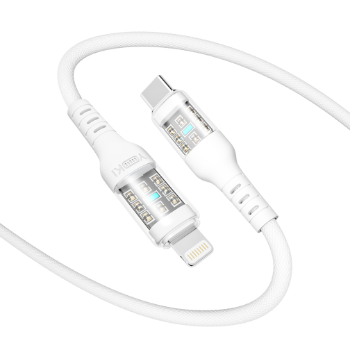 Купить USB YOKI CYBER YK-CY23 Type-C to Lightning 30W 1.2m, 7