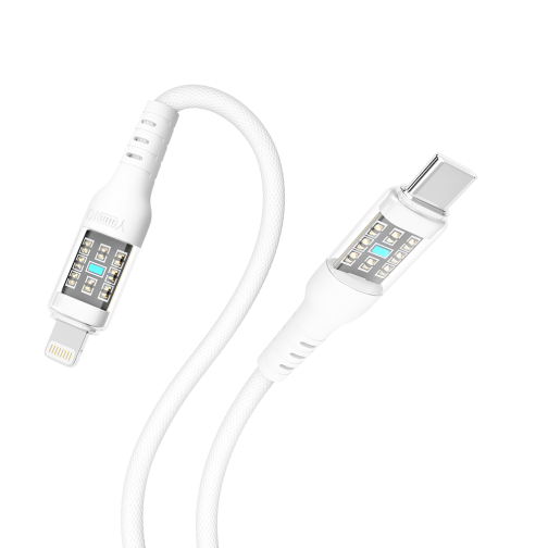 Купить USB YOKI CYBER YK-CY23 Type-C to Lightning 30W 1.2m, 11