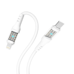 Купить USB YOKI CYBER YK-CY23 Type-C to Lightning 30W 1.2m, 11