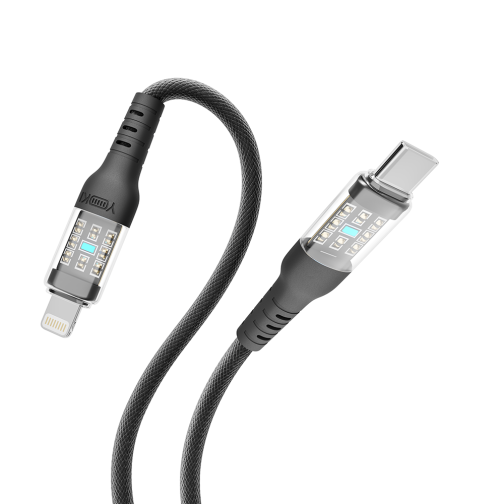 Купить USB YOKI CYBER YK-CY23 Type-C to Lightning 30W 1.2m, 12