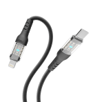 Купить USB YOKI CYBER YK-CY23 Type-C to Lightning 30W 1.2m, 12