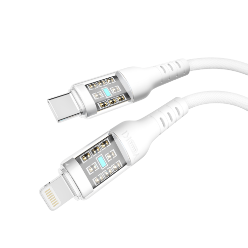 Купить USB YOKI CYBER YK-CY23 Type-C to Lightning 30W 1.2m, 14