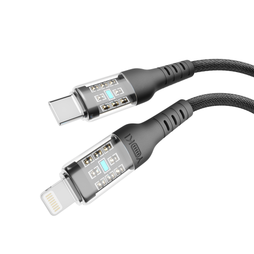 Купить USB YOKI CYBER YK-CY23 Type-C to Lightning 30W 1.2m, 16