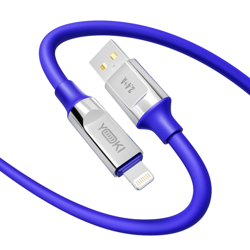 Кабель USB YOKI ULTRA YK-UL61 Lightning 2.4A 1.2m превью 3