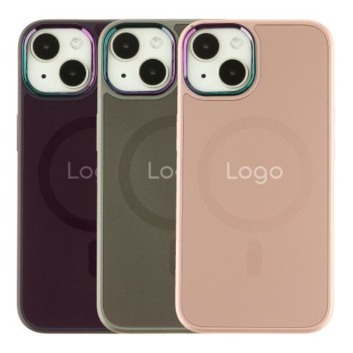 Чохол AG-Glass Chrome Camera with Magsafe для iPhone 14